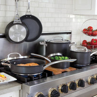 Infinite Non-Stick Induction Sauté, Stockpot & Skillet Pan Set - 7 Piece